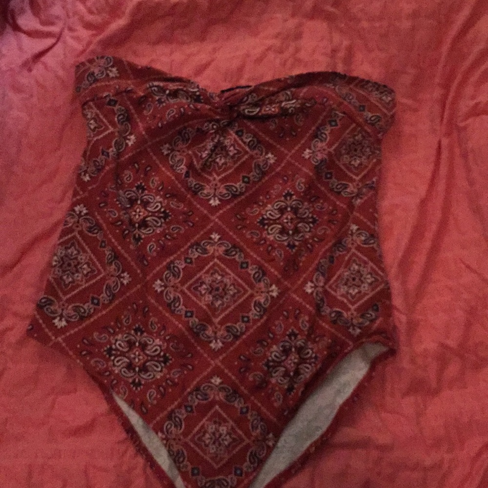 Bandana Print Bodysuit